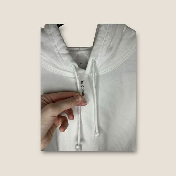 Aritzia The Constant Flash Hoodie White Size 2 (Small-Medium) - Picture 6 of 7